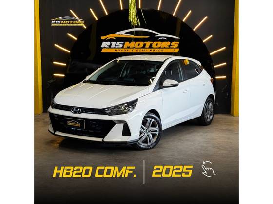 HYUNDAI HB20 1.0 TGDI FLEX COMFORT PLUS AUTOMÁTICO HYUNDAI HB20 1.0 TGDI FLEX COMFORT PLUS AUTOMÁTICO